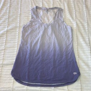 CALIA by Carrie Underwood Striped Racerback Tank